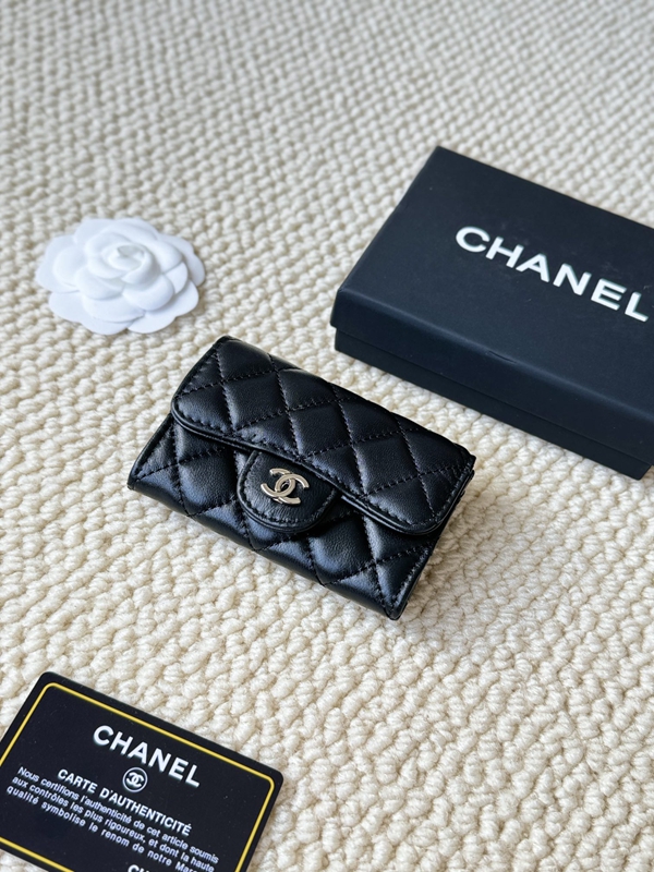 コピーシャネル激安財布側面デザイン